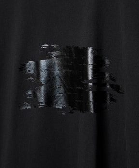 25SS アブストラクトグラフィック箔プリント 半袖Tシャツ