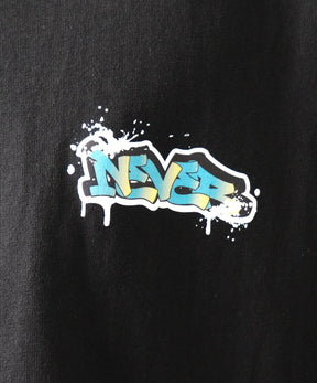 25SS ボックスシルエット スプラッシュ タギング ストリートグラフィック 半袖Tシャツ