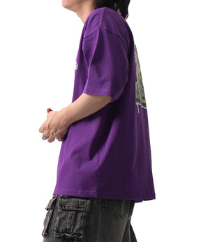 25SS ボックスシルエット スプラッシュ タギング ストリートグラフィック 半袖Tシャツ