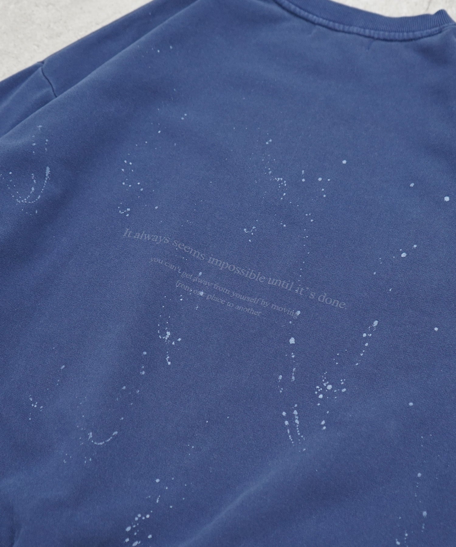 ピグメント ペイント スウェット