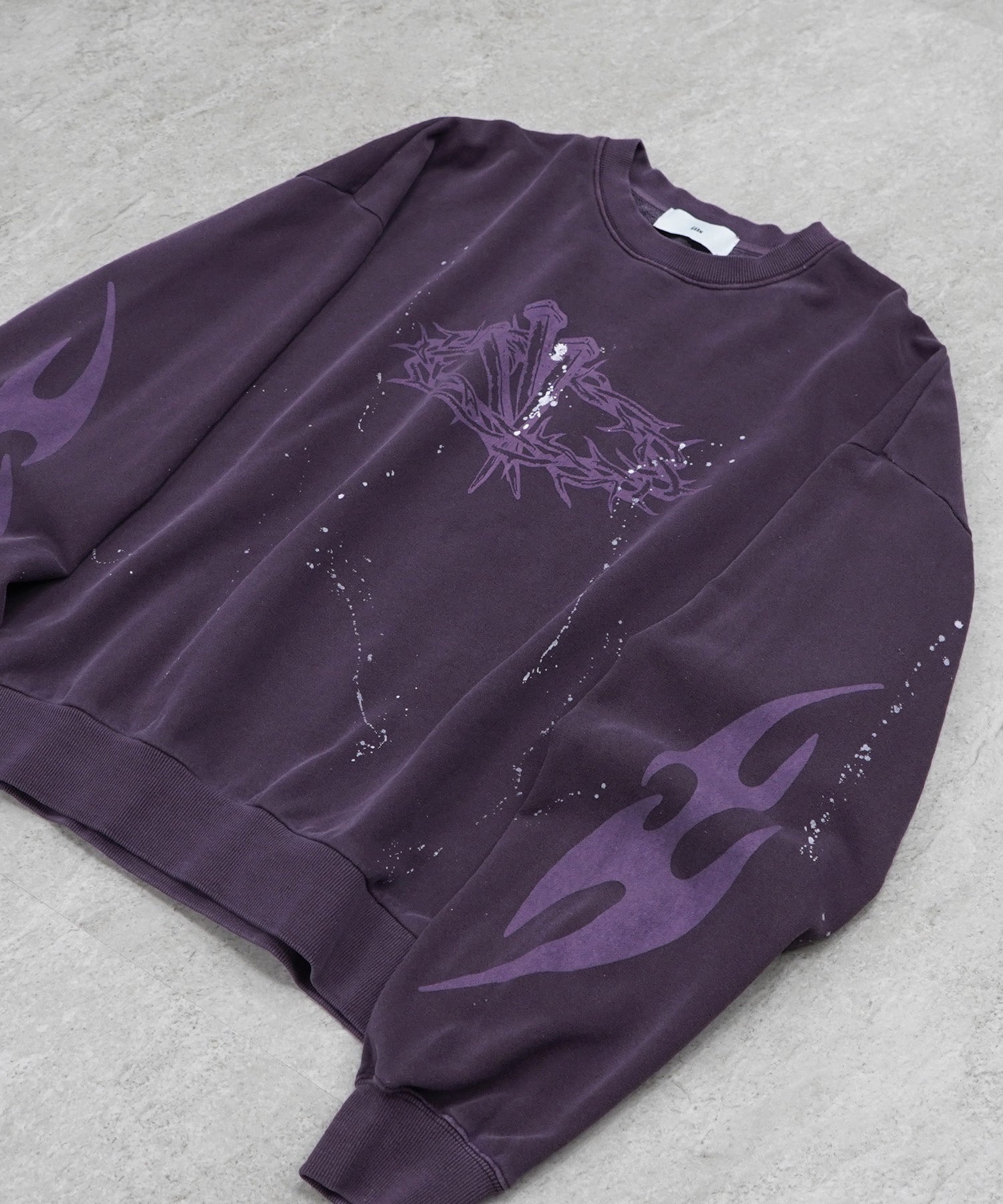 ピグメント ペイント スウェット