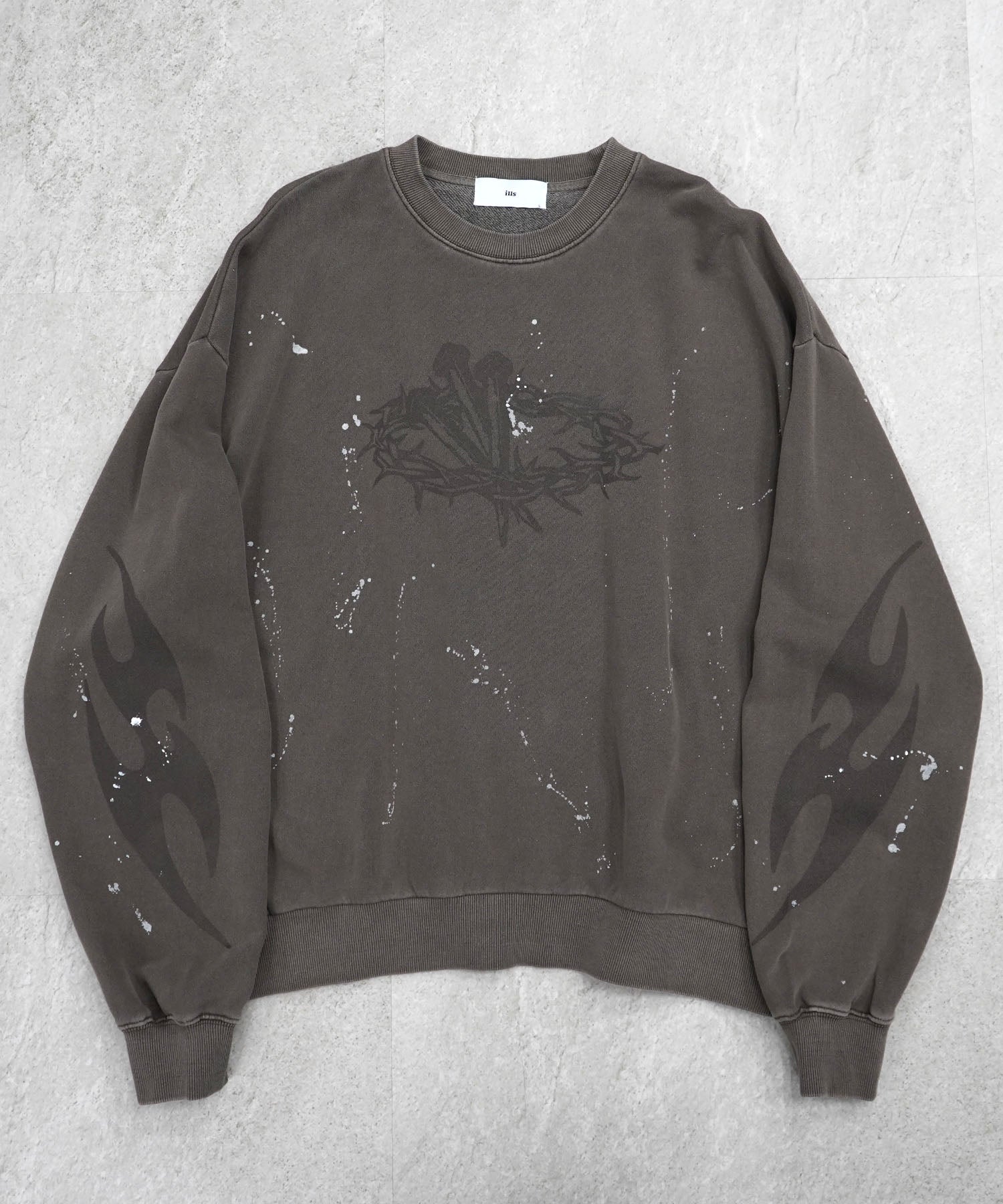 ピグメント ペイント スウェット