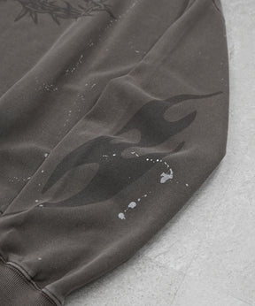 ピグメント ペイント スウェット