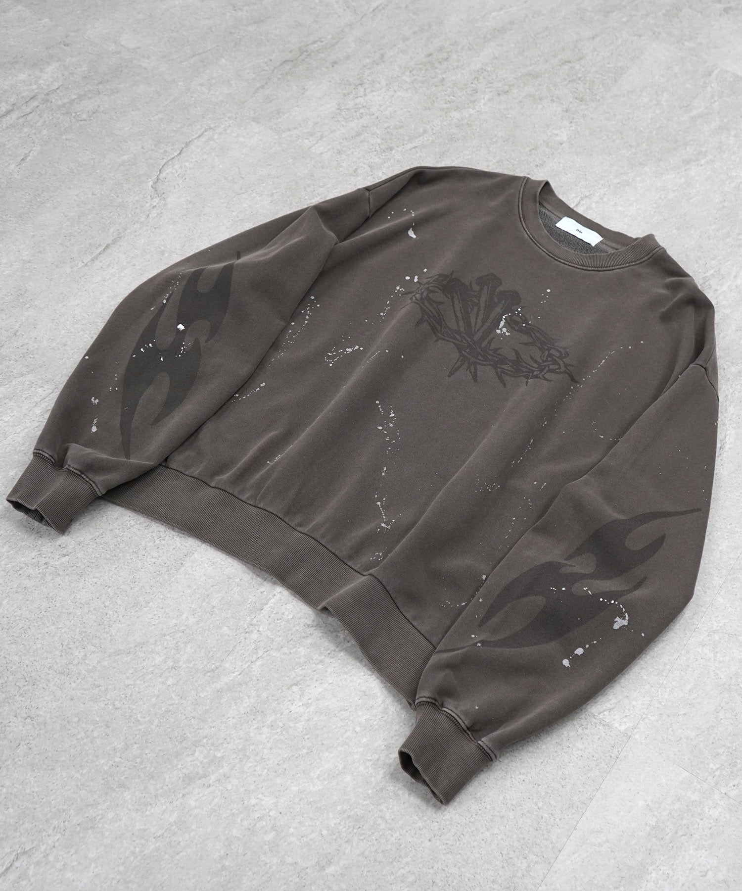 ピグメント ペイント スウェット