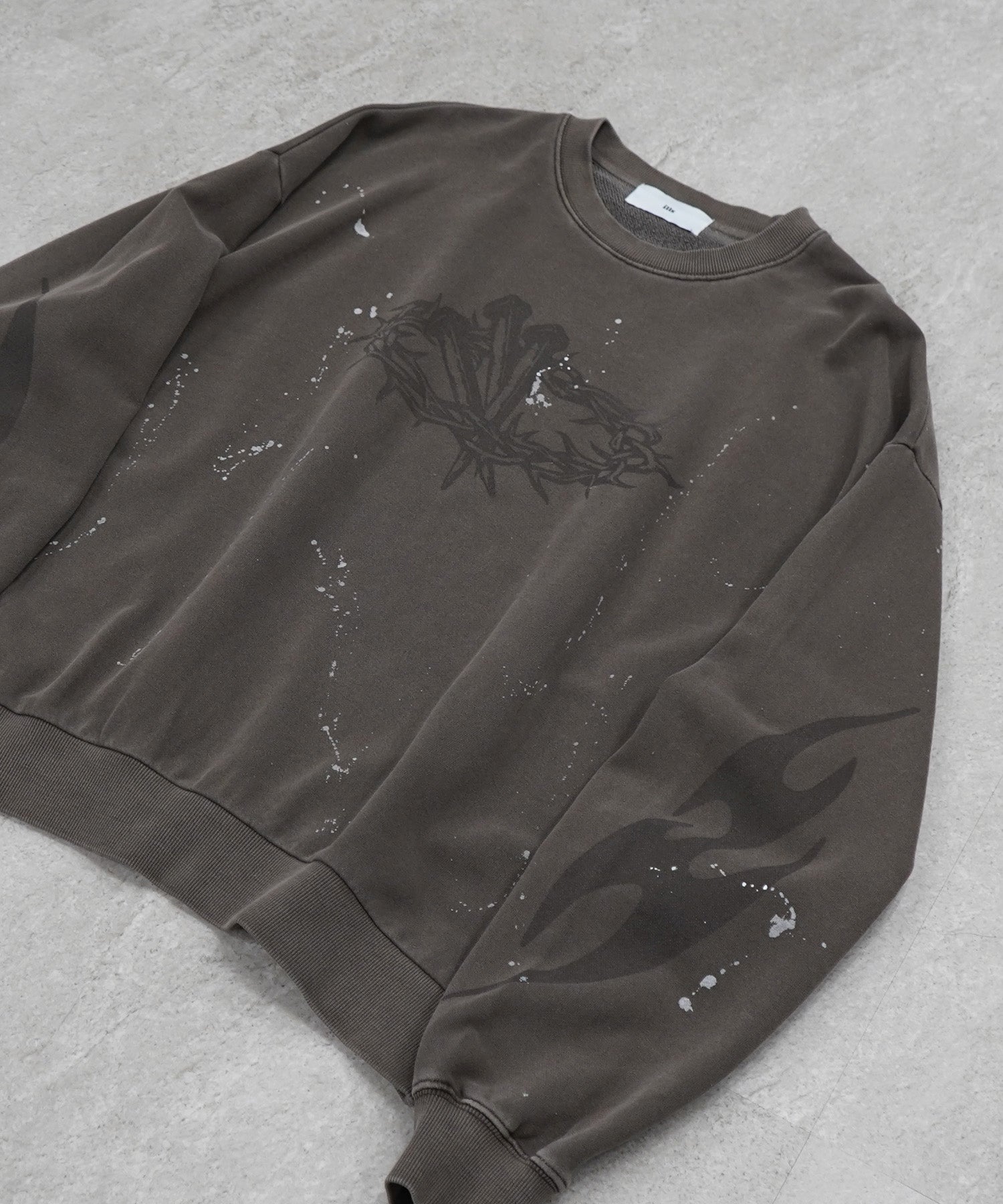 ピグメント ペイント スウェット