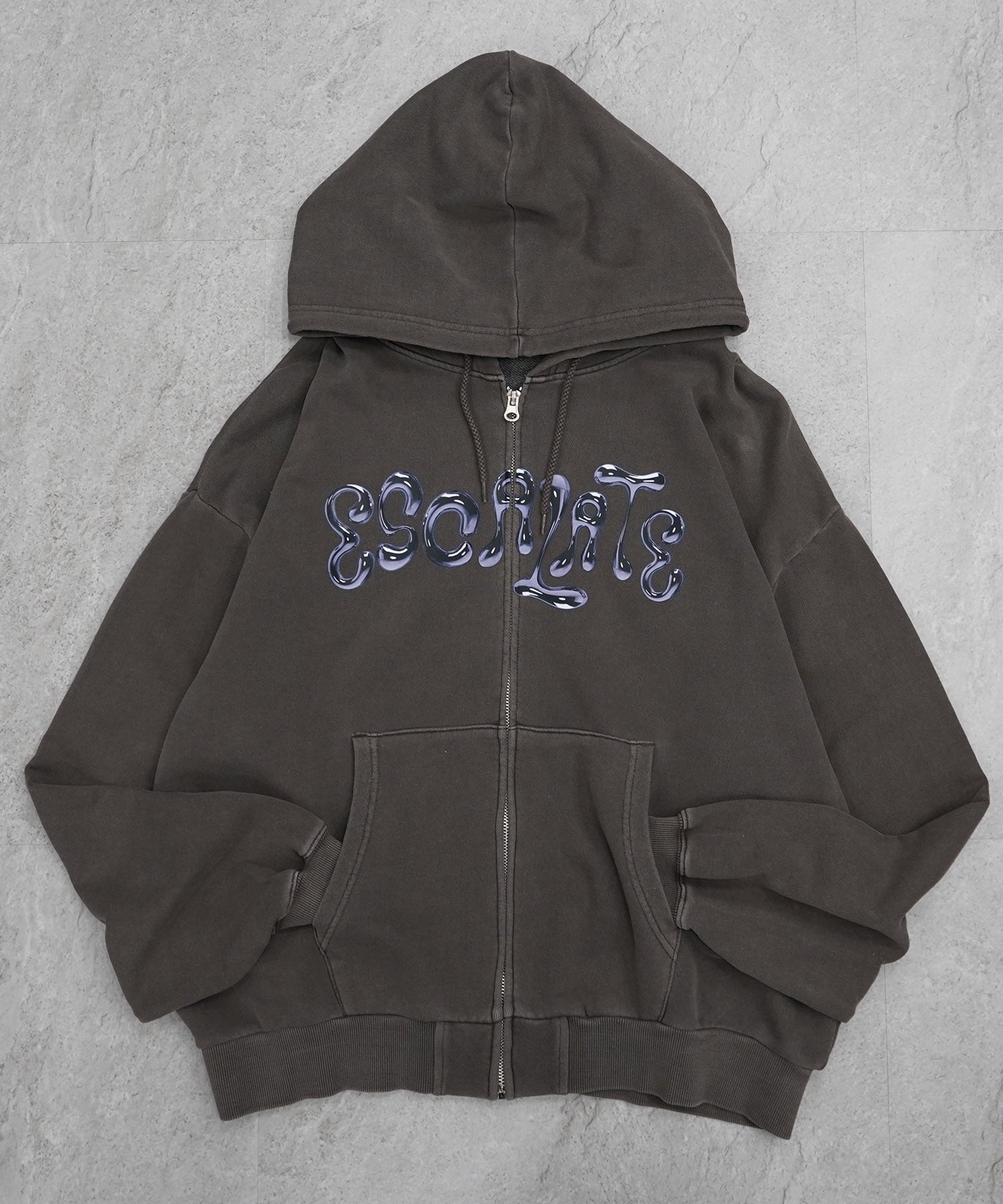裏毛 ヴィンテージライク ZIPパーカー