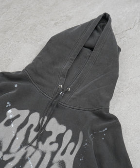 裏毛 ヴィンテージライク プルパーカー