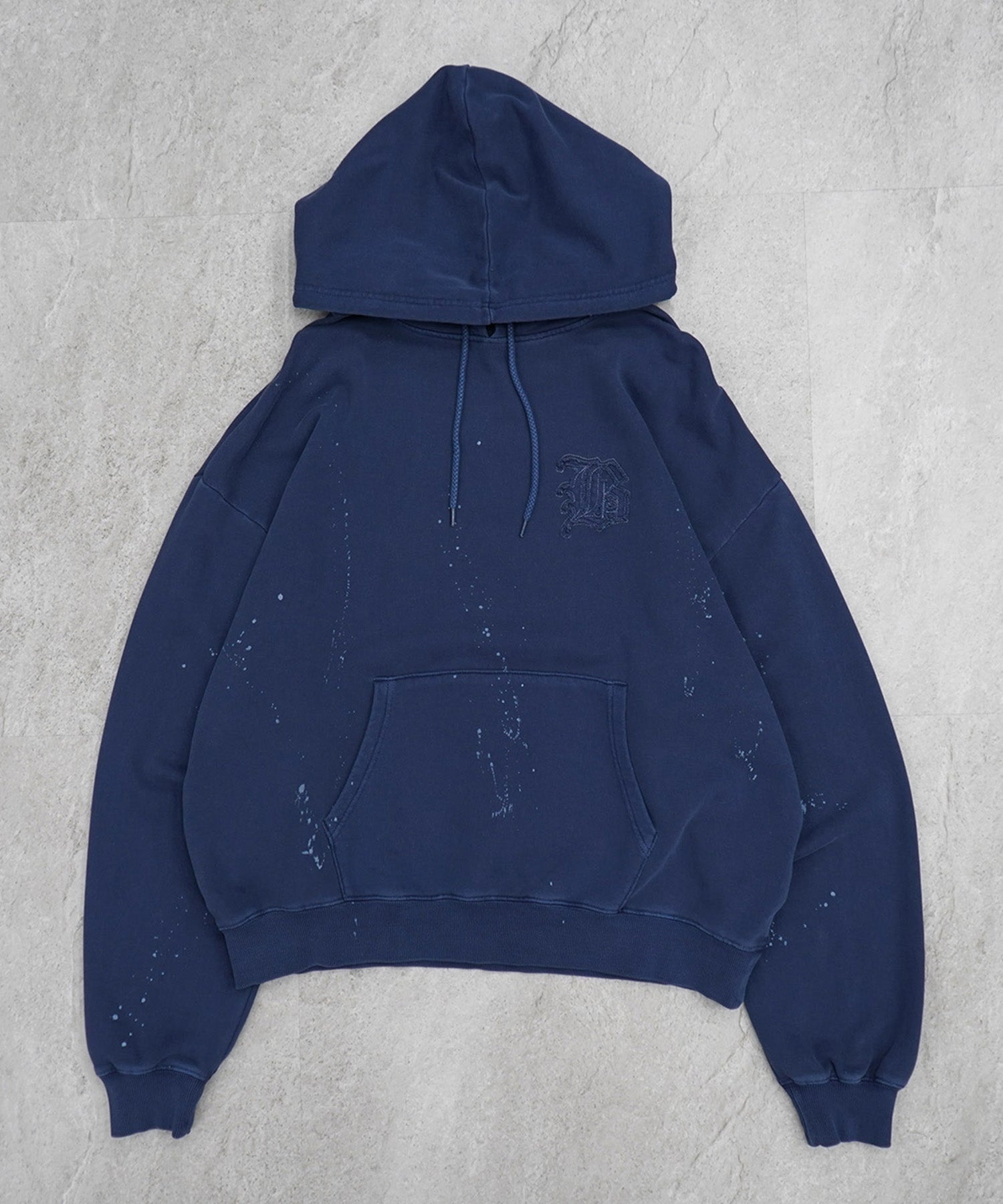 裏毛 ヴィンテージライク プルパーカー