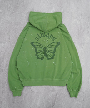 裏毛 ヴィンテージライク プルパーカー