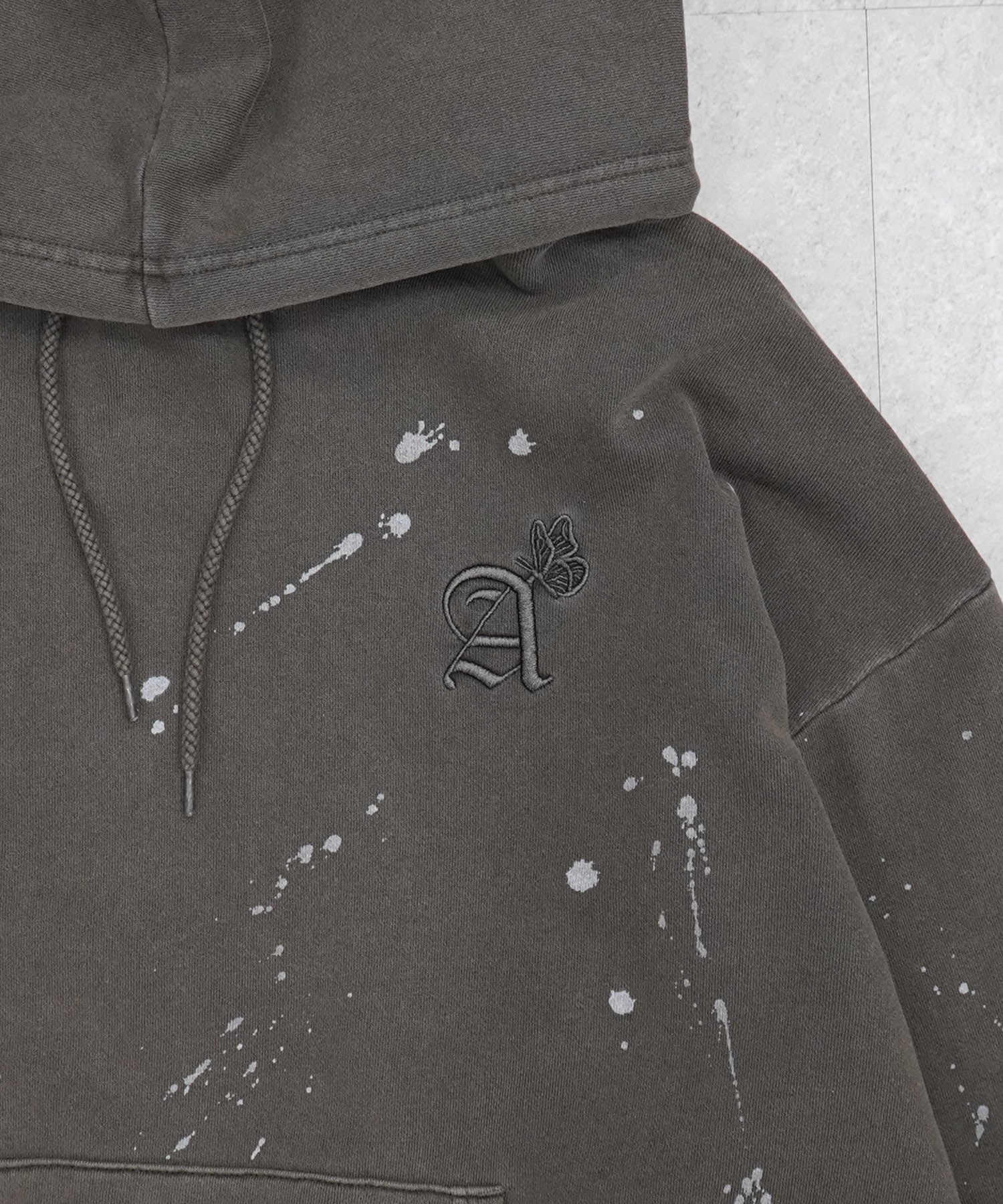 裏毛 ヴィンテージライク プルパーカー