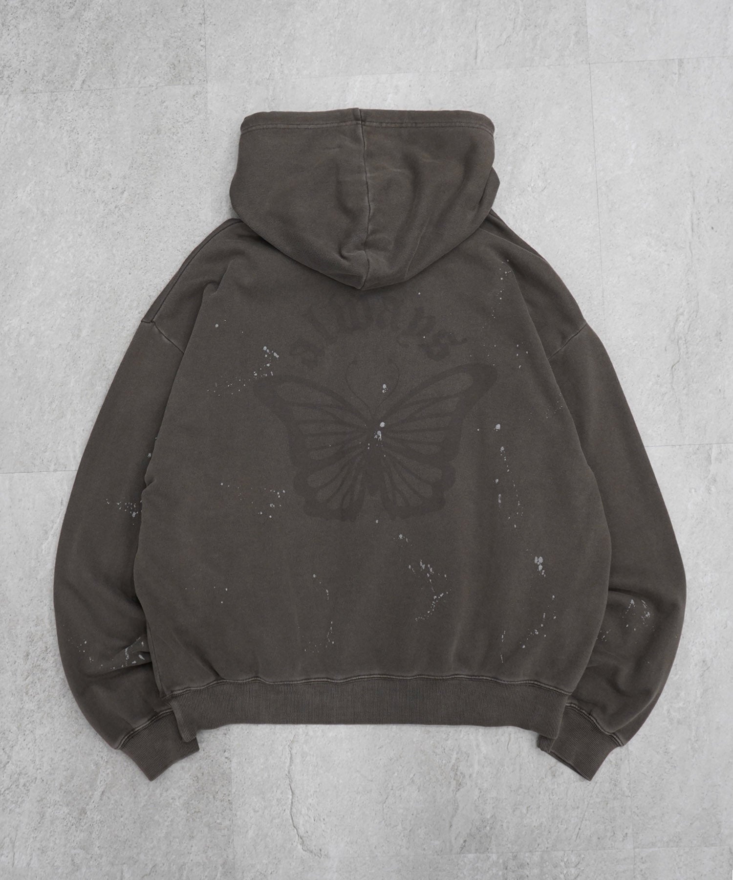 裏毛 ヴィンテージライク プルパーカー