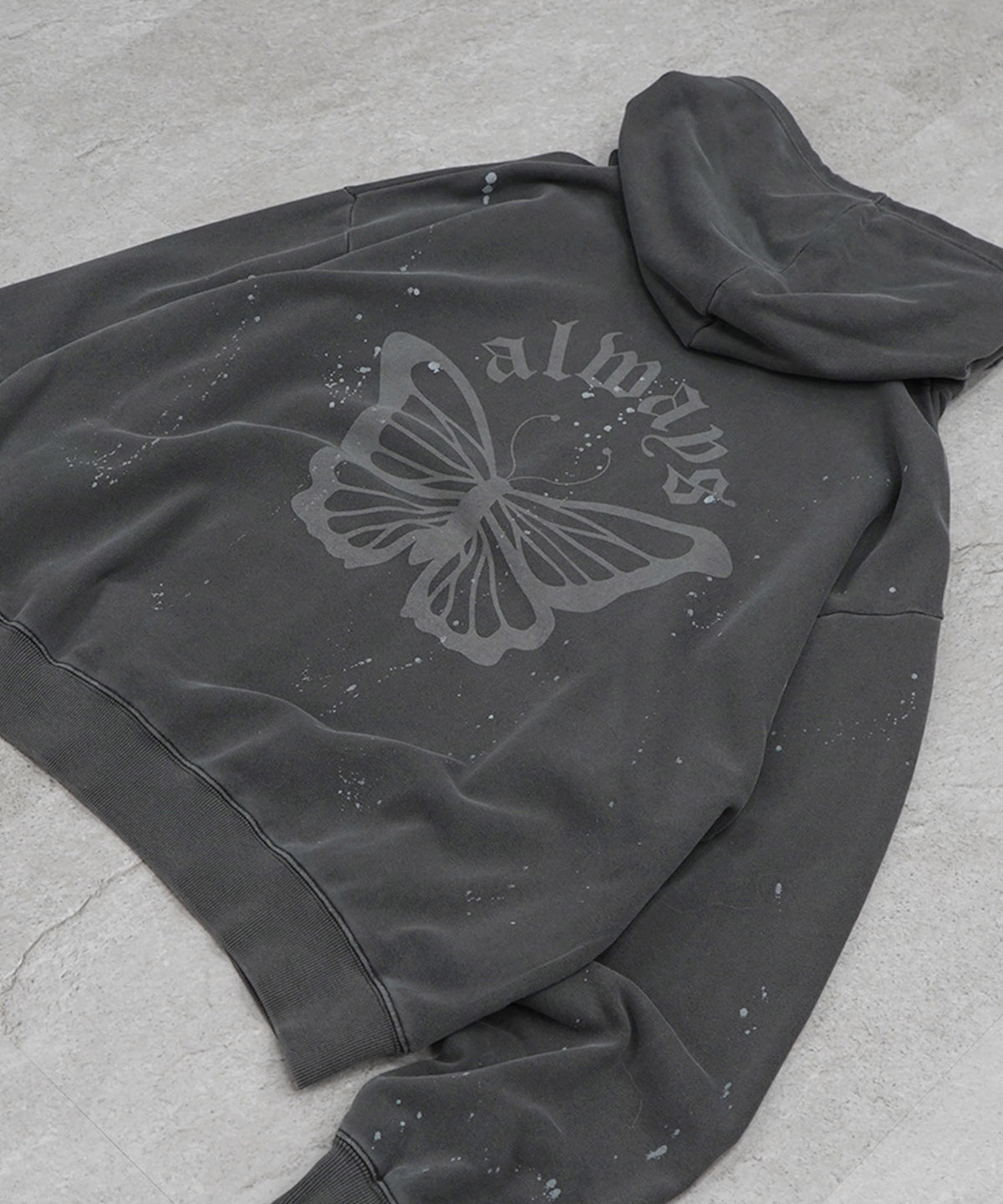 裏毛 ヴィンテージライク プルパーカー