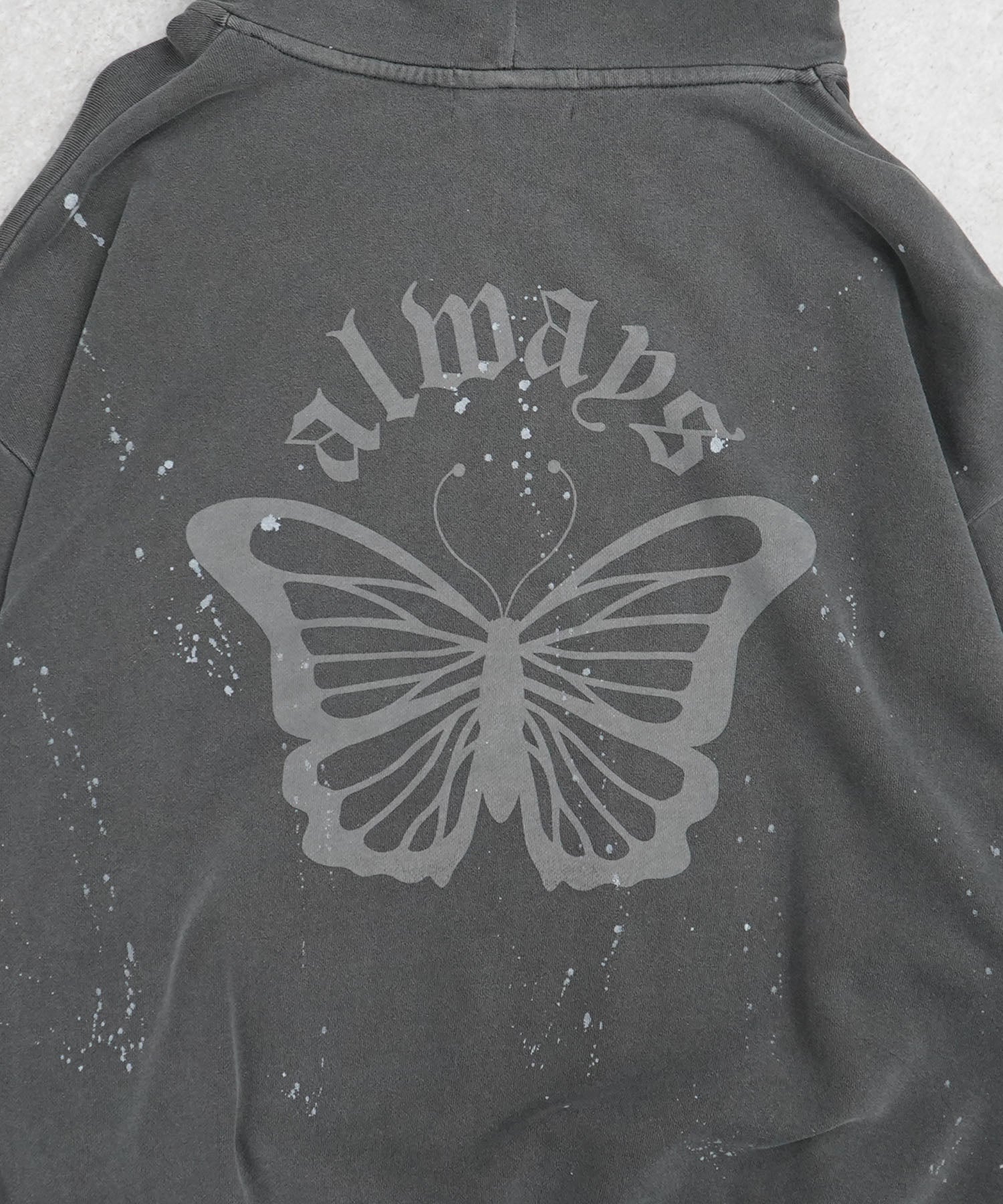 裏毛 ヴィンテージライク プルパーカー