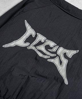 バックプリント ナイロン 中綿ブルゾン