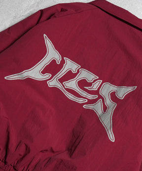 バックプリント ナイロン 中綿ブルゾン