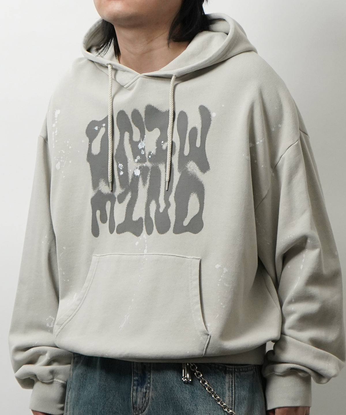 裏毛 ヴィンテージライク プルパーカー