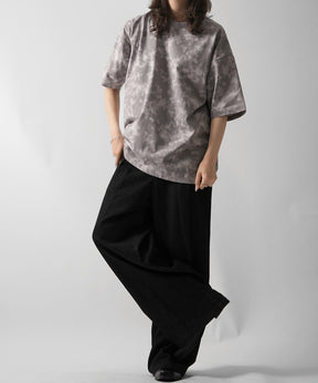 25SS ビックシルエット 総柄プリント 半袖Ｔシャツ