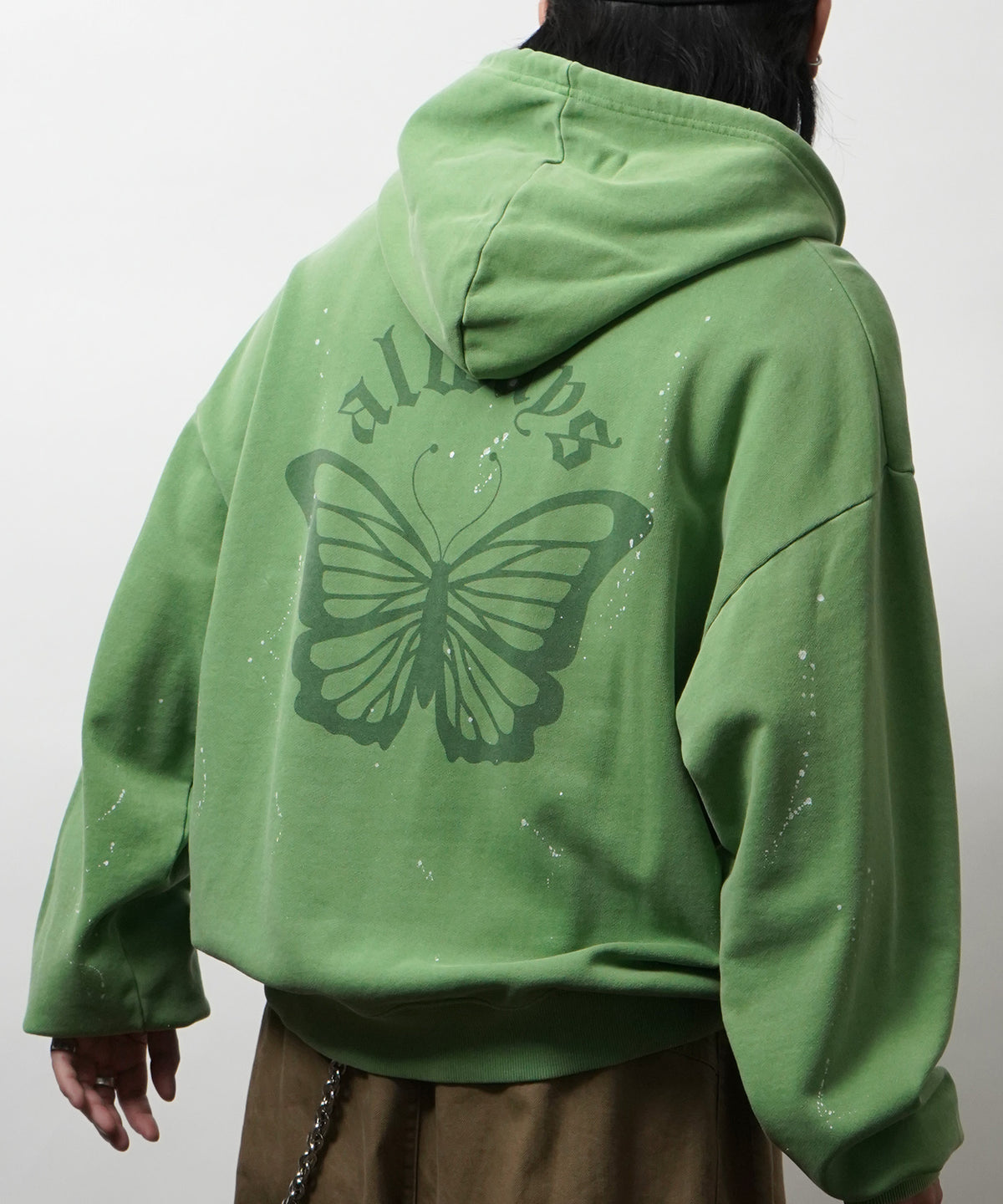 裏毛 ヴィンテージライク プルパーカー