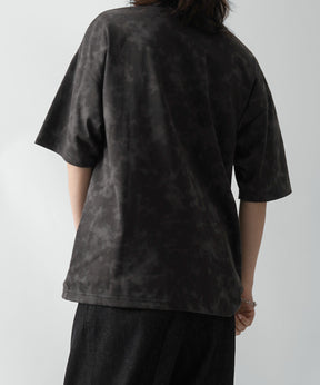 25SS ビックシルエット 総柄プリント 半袖Ｔシャツ