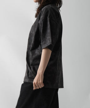 25SS ビックシルエット 総柄プリント 半袖Ｔシャツ