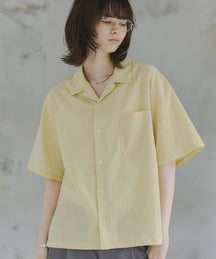 Short-Length Open-Collar Shirt / ショート丈 オープンカラーシャツ