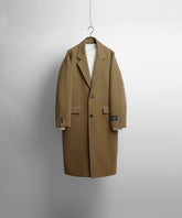 ルーズシルエット Plain / British check ベーシックチェスターコート