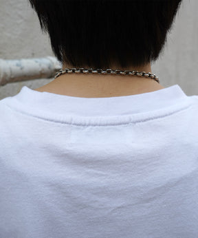25SS バイク ヴィンテージライク ピグメント加工 アメカジ風 レトロプリント ロックTシャツ