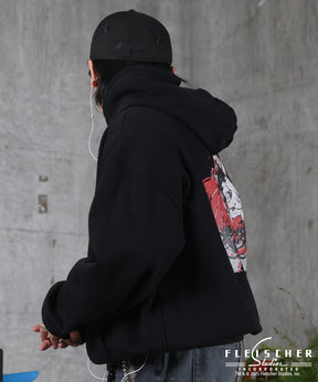 【Betty Boop / ベティブープ】裏起毛 バックプリント パーカー