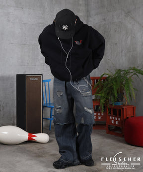 【Betty Boop / ベティブープ】裏起毛 バックプリント パーカー