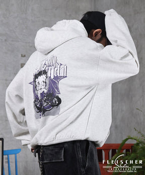 【Betty Boop / ベティブープ】裏起毛 バックプリント パーカー