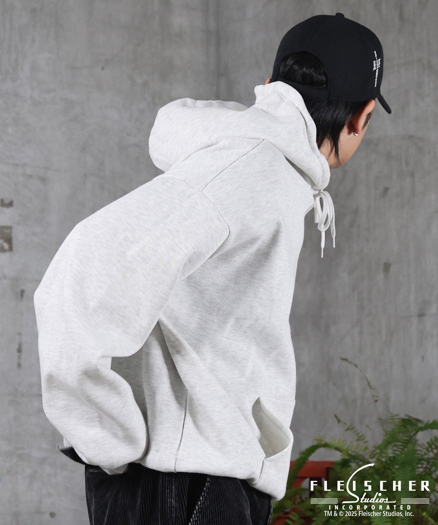 【Betty Boop / ベティブープ】裏起毛 バックプリント パーカー