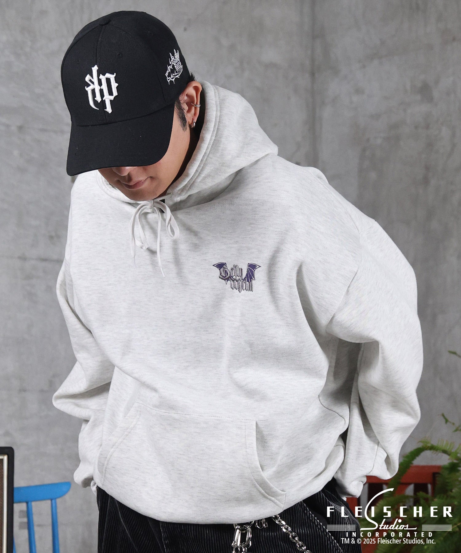 【Betty Boop / ベティブープ】裏起毛 バックプリント パーカー