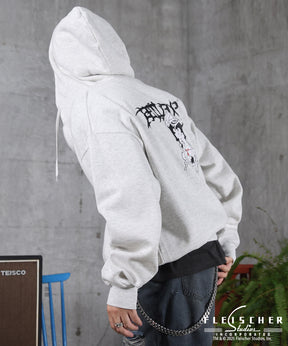 【Betty Boop / ベティブープ】裏起毛 バックプリント ZIPパーカ－