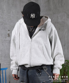 【Betty Boop / ベティブープ】裏起毛 バックプリント ZIPパーカ－