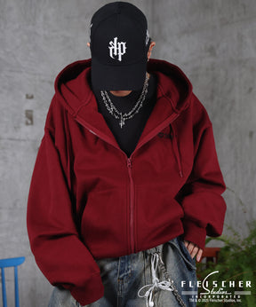 【Betty Boop / ベティブープ】裏起毛 バックプリント ZIPパーカ－