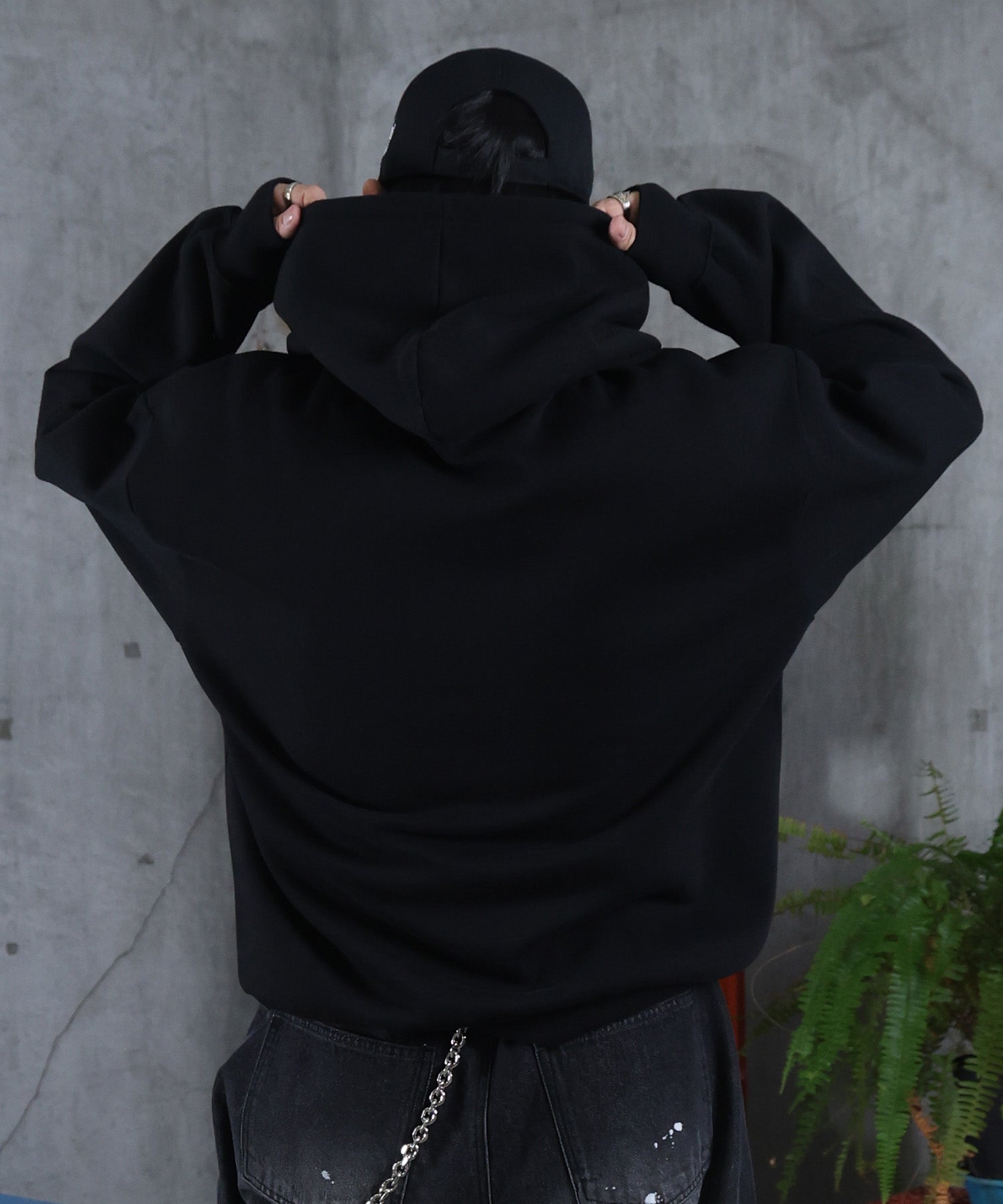 【Casper / キャスパー】ヴィンテージライク レトロ映画 プリントパーカー