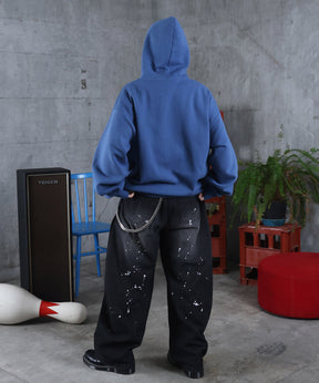 【Casper / キャスパー】ヴィンテージライク レトロ映画 プリントパーカー