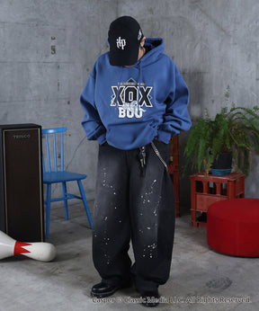 【Casper / キャスパー】ヴィンテージライク レトロ映画 プリントパーカー