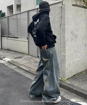 【SPONGE BOB / スポンジボブ】バックプリント プルパーカー