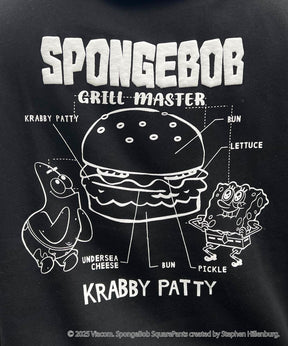 【SPONGE BOB / スポンジボブ】バックプリント プルパーカー