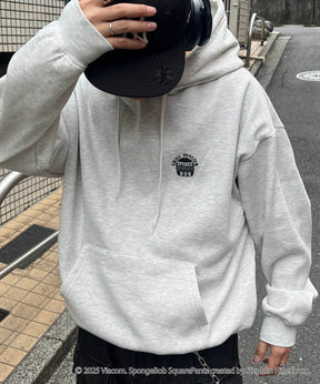 【SPONGE BOB / スポンジボブ】バックプリント プルパーカー