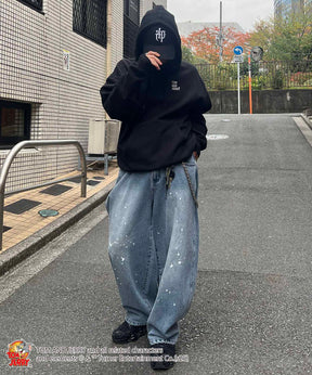 【TOM&JERRY / トムとジェリー】バックプリントパーカー