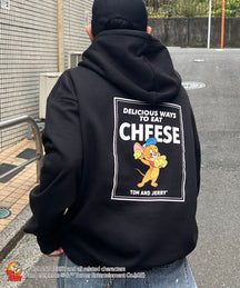 【TOM&JERRY / トムとジェリー】バックプリントパーカー