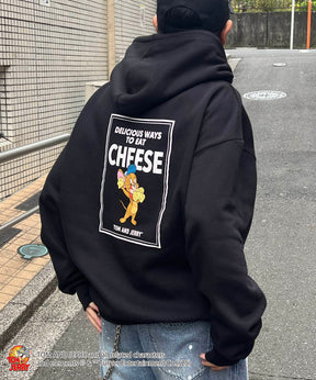 【TOM&JERRY / トムとジェリー】バックプリントパーカー