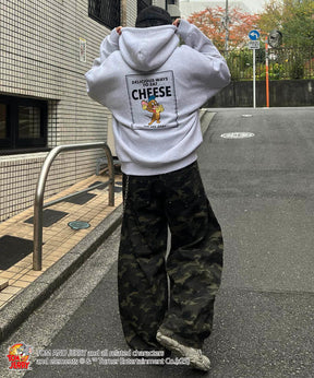 【TOM&JERRY / トムとジェリー】バックプリントパーカー