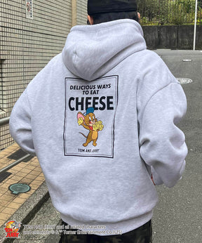 【TOM&JERRY / トムとジェリー】バックプリントパーカー