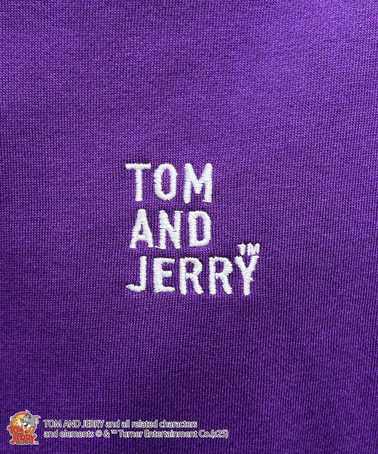 【TOM&JERRY / トムとジェリー】バックプリントパーカー