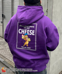 【TOM&JERRY / トムとジェリー】バックプリントパーカー