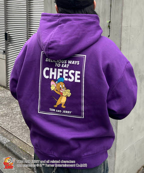 【TOM&JERRY / トムとジェリー】バックプリントパーカー