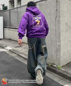 【TOM&JERRY / トムとジェリー】バックプリントパーカー